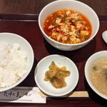 麻婆豆腐定食(たけくま)