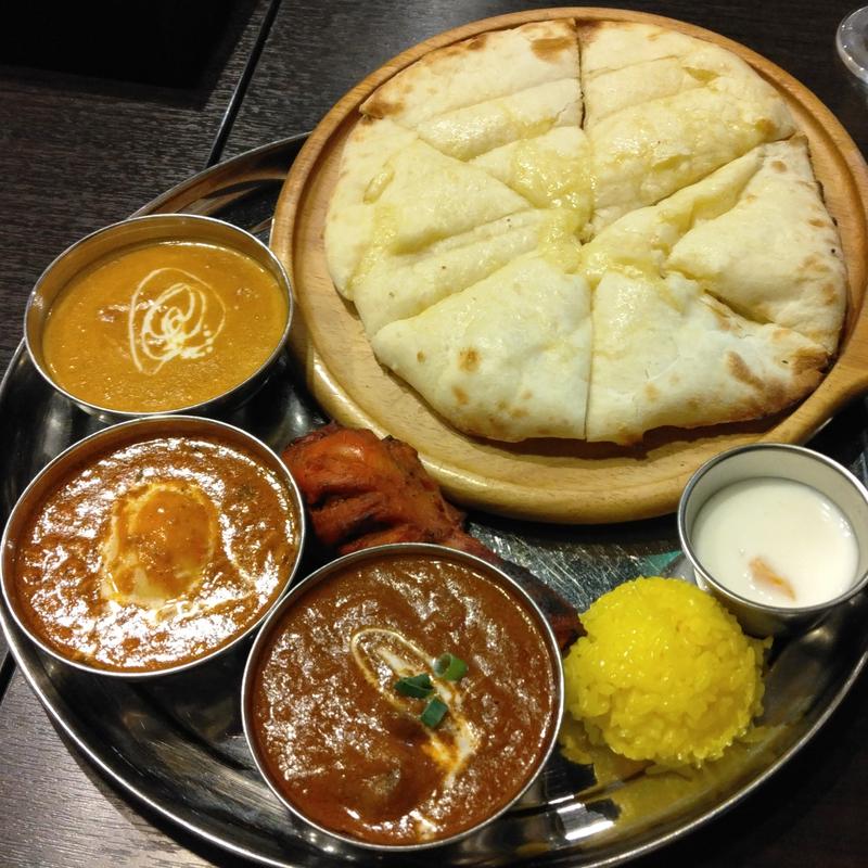タンドリーセット（チーズナンに変更）(チャンドラマ　ミューザ川崎店)