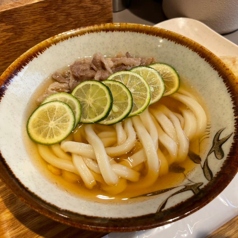 肉すだち（温）(Udon kyutaro)