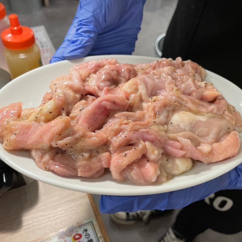 牛豚塩ホルモン(0秒レモンサワー 仙台ホルモン焼肉酒場 ときわ亭 名駅三丁目店)