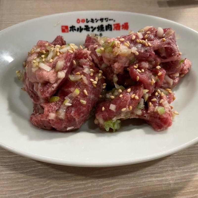 ときわ亭　ねぎ塩ハラミ(0秒レモンサワー 仙台ホルモン焼肉酒場 ときわ亭 名駅三丁目店)