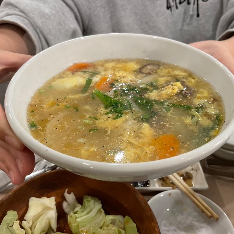 たまごクッパ(0秒レモンサワー 仙台ホルモン焼肉酒場 ときわ亭 名駅三丁目店)