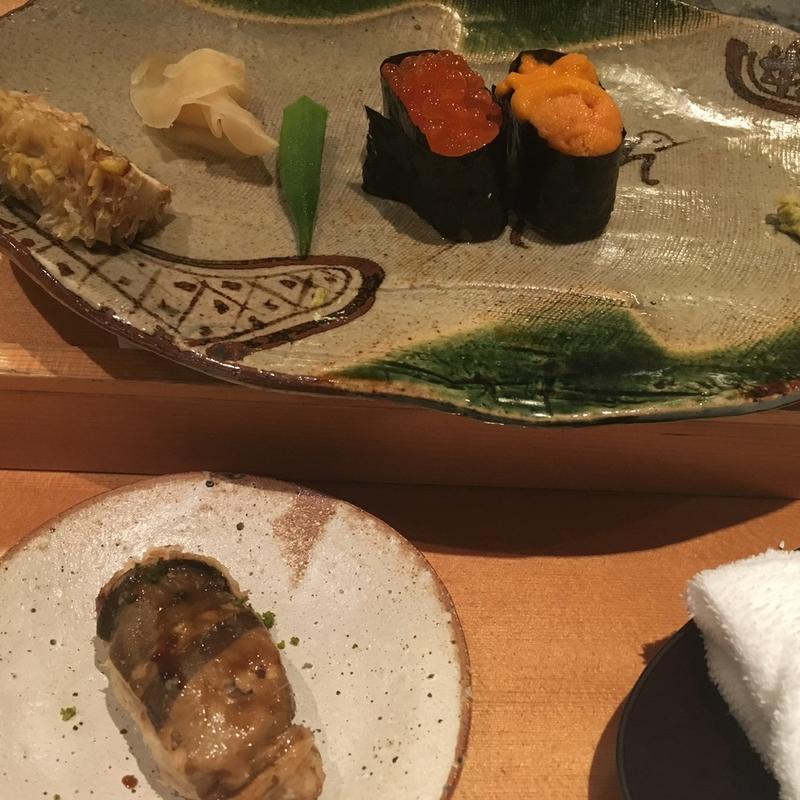 寿司おまかせ握り(奴寿司)