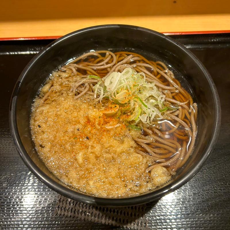 たぬきそば(よもだそば　新宿西口店)