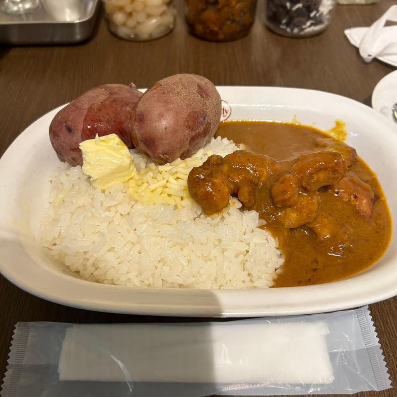 チキンカレー辛口(欧風カレー ボンディ 大手町店)