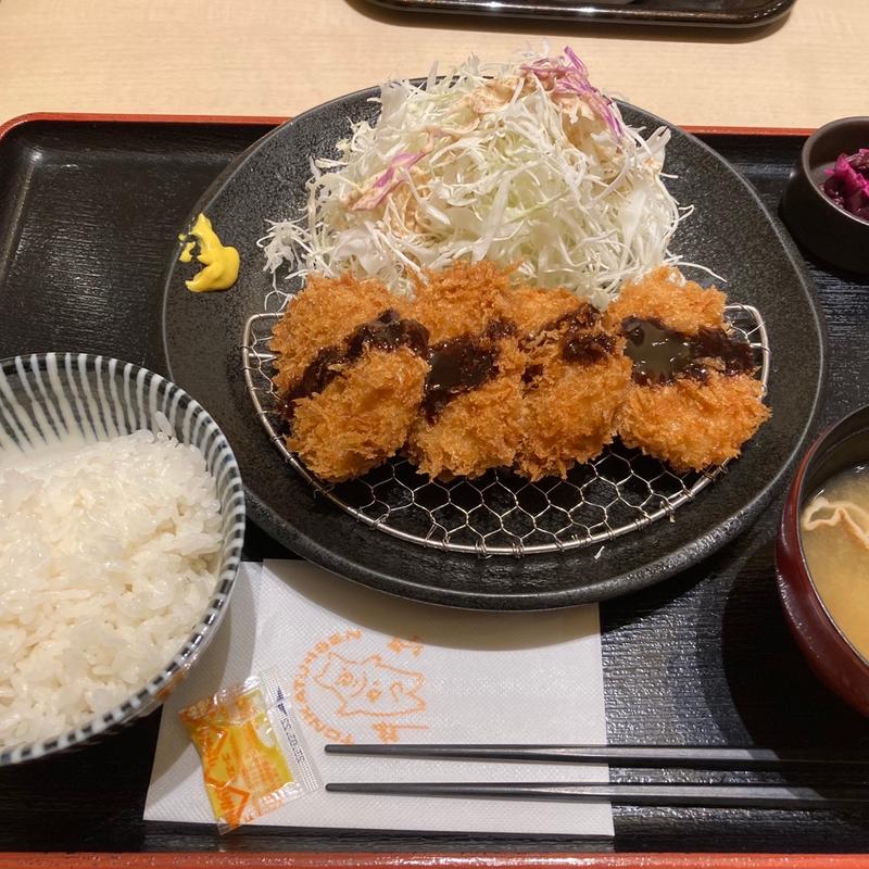 ヘレカツ定食(あさひ川井泉２条店)