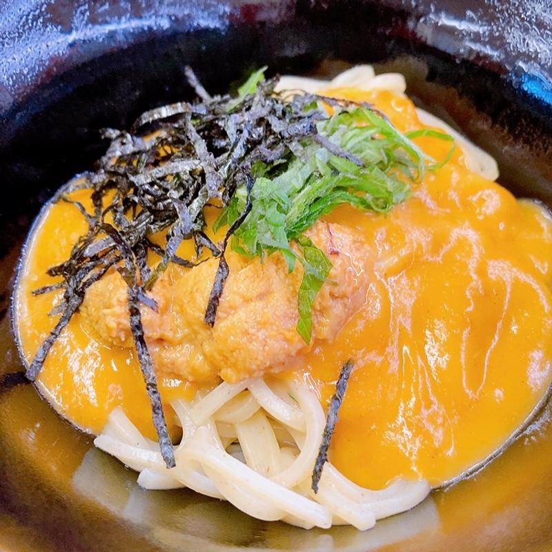 濃厚ウニまぜそば(スシロー 広島舟入店 )