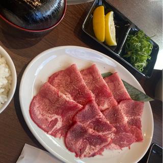 牛たんランチセット(焼肉ひら山 亀岡店)
