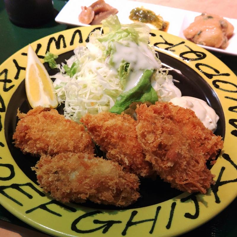 広島産カキフライ定食(ぱまろ)