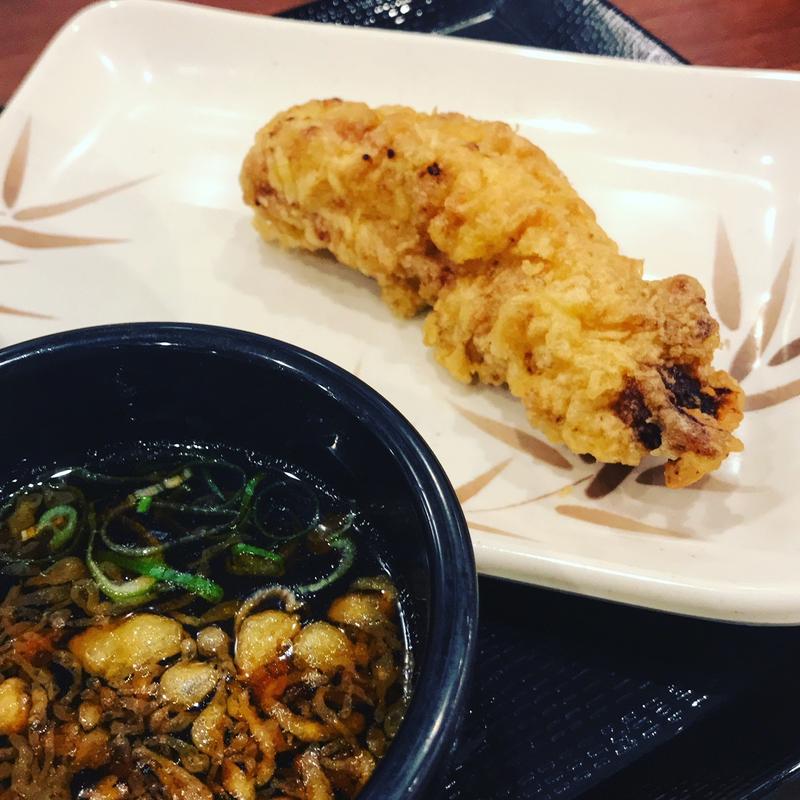 かしわ天(丸亀製麺JR亀有駅)