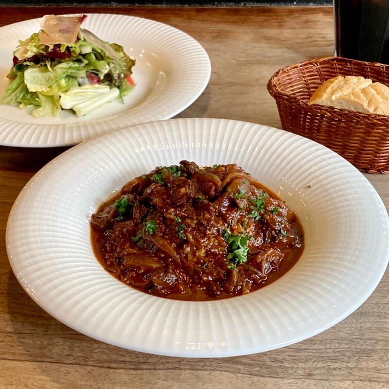 ビーフストロガノフ　ランチ(限定10食)(らきせぶ)