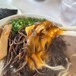ラーメン＋キクラゲ＋月見（卵黄）(竜里)