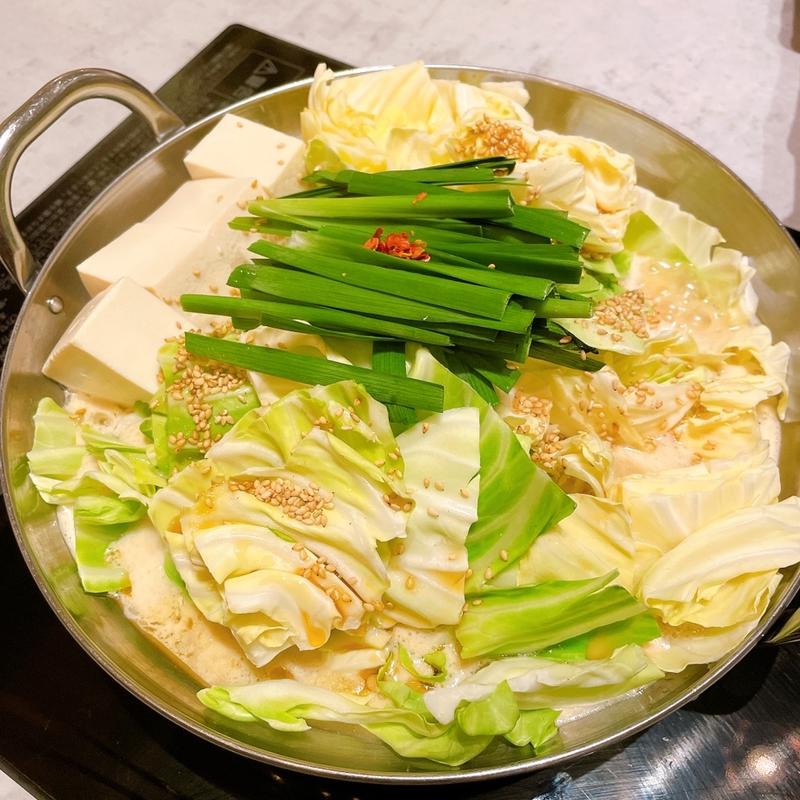 もつ鍋定食(博多もつ鍋 おおやま アミュプラザ小倉店)