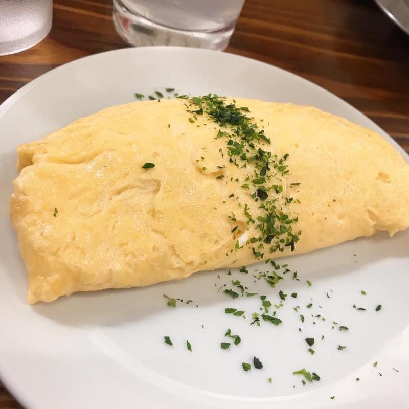 チーズオムレツ(大衆食堂スタンドそのだ)