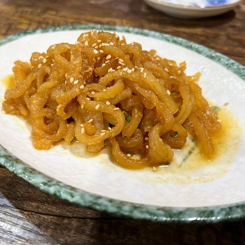 クラゲの和物(中国厨房 祝)