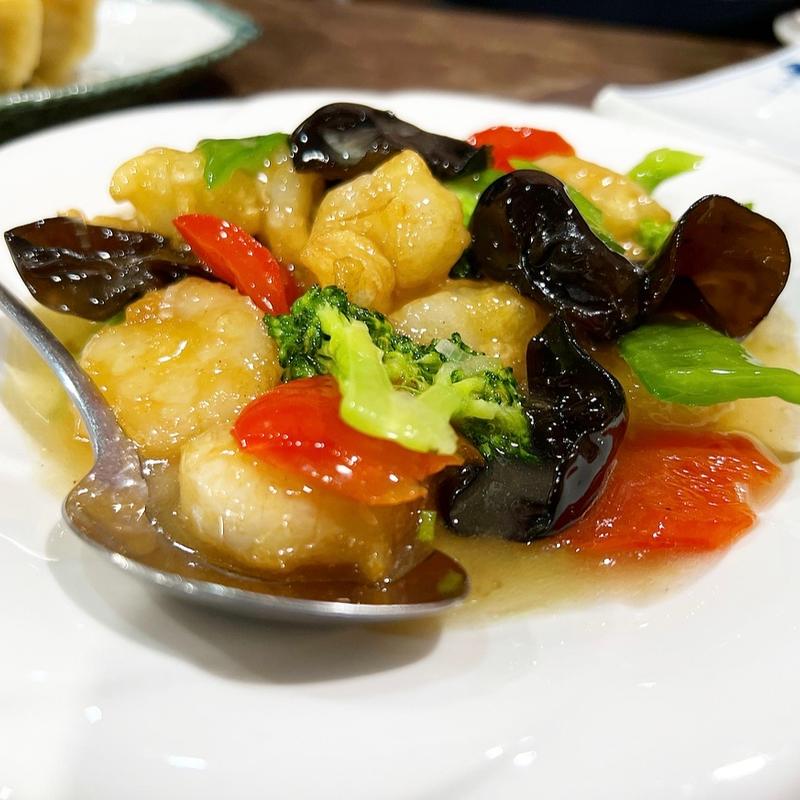 プリプリ海老の中華炒め(中国厨房 祝)