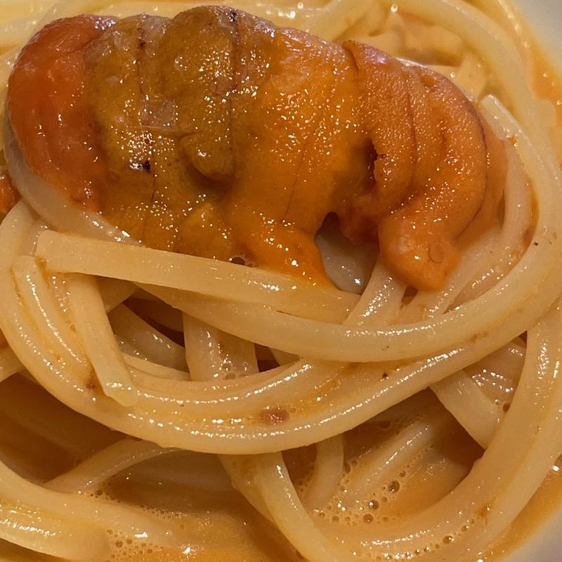 雲丹のパスタ(sio)