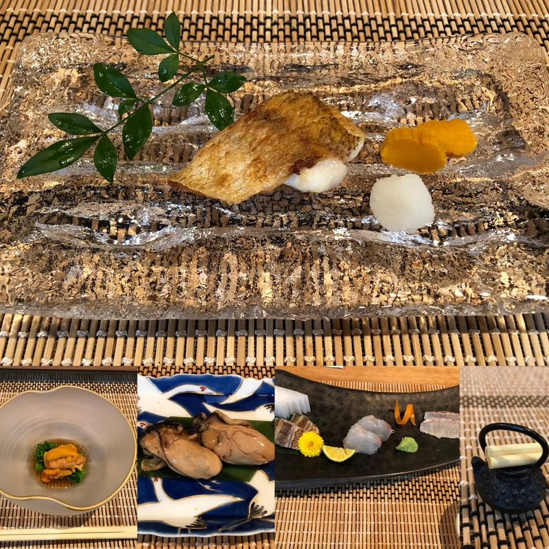 寿司おまかせ懐石(鮨　弥栄)