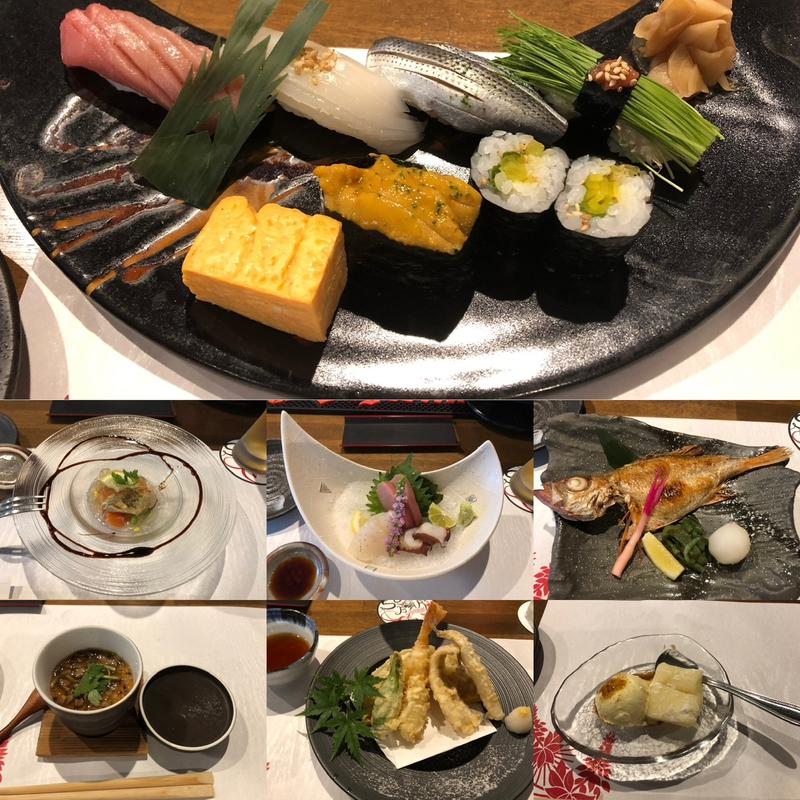 寿司懐石コース(SUSHIBARでいご)