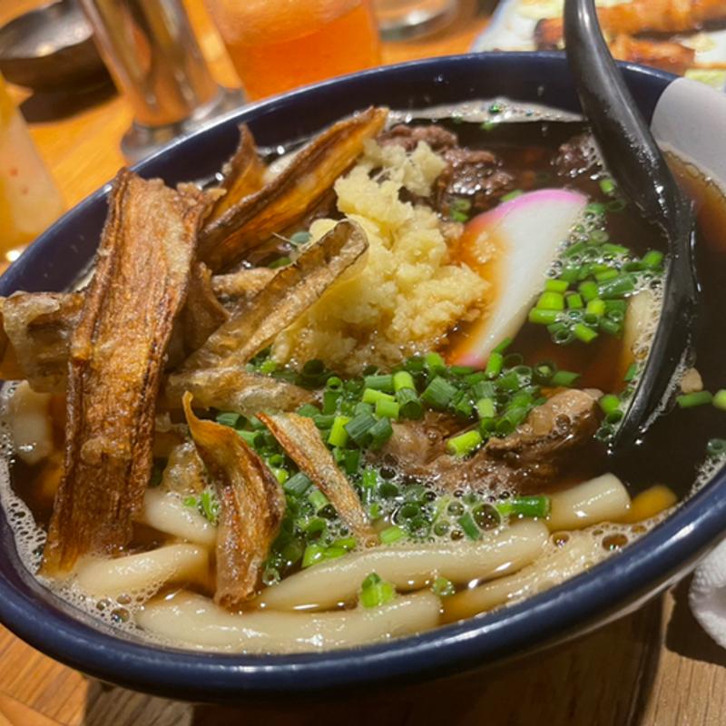 北九州式肉うどん(博多うどん酒場 イチカバチカ恵比寿店)