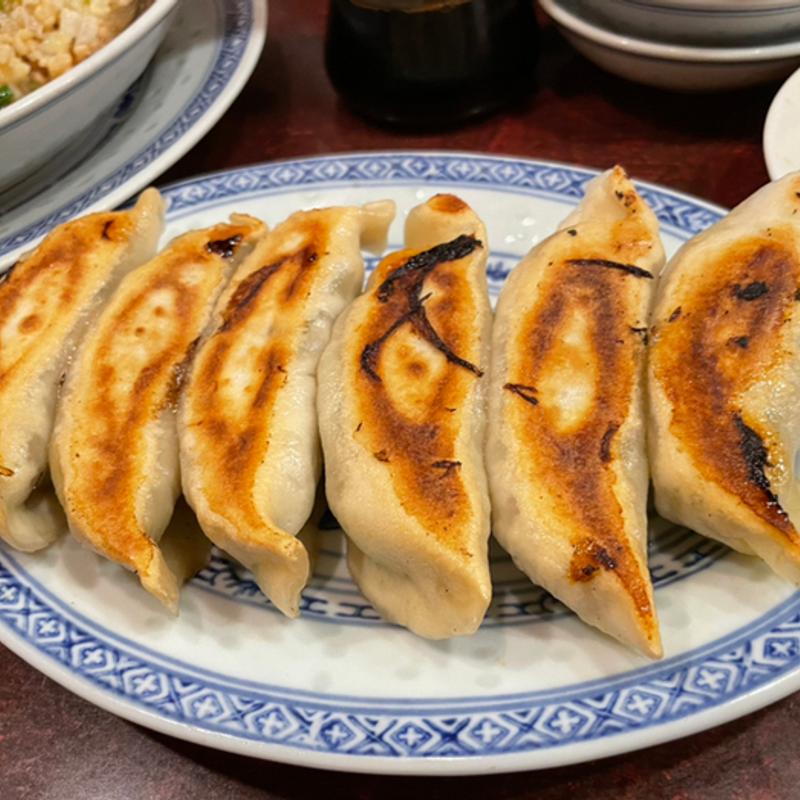 焼き餃子(香港麺　新記 虎ノ門店 （ホンコンメン シンキ）)