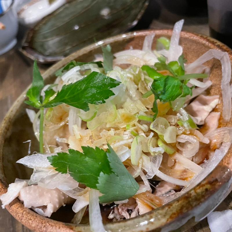 鳥皮ぽん酢(丈ちゃん)