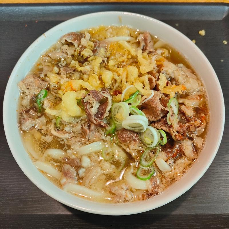 肉 (温・だし)(手打ち讃岐うどん 洸香)