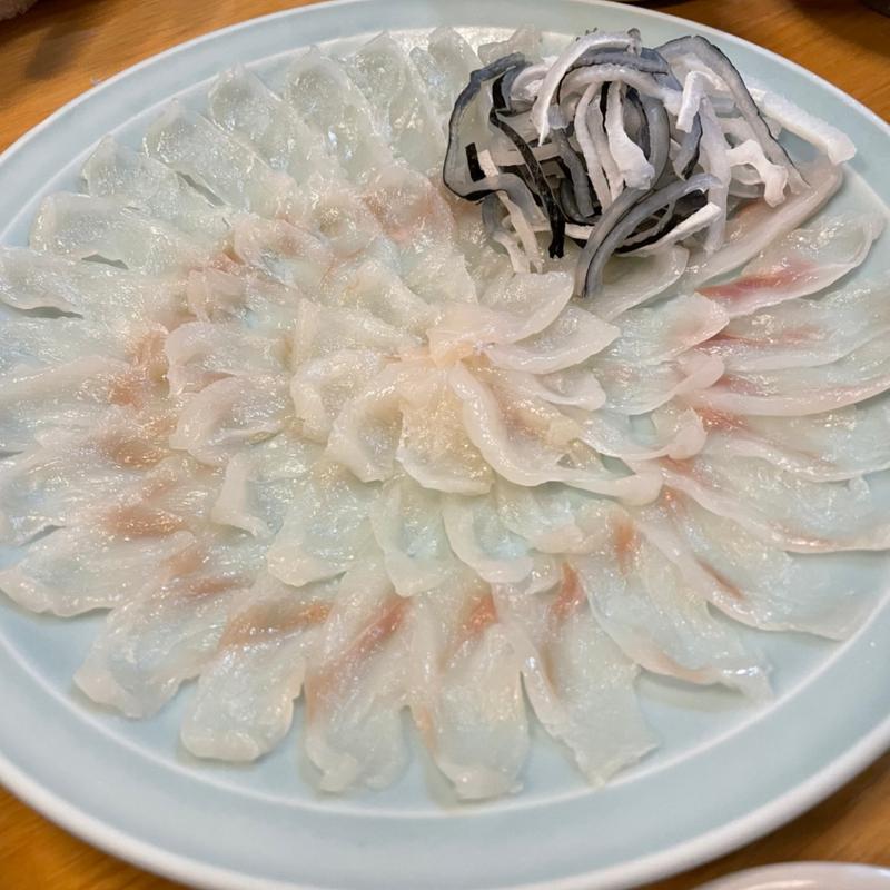 ふぐ刺し(きくち )