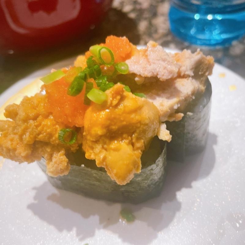 あん肝軍艦(がってん寿司 綾瀬店)