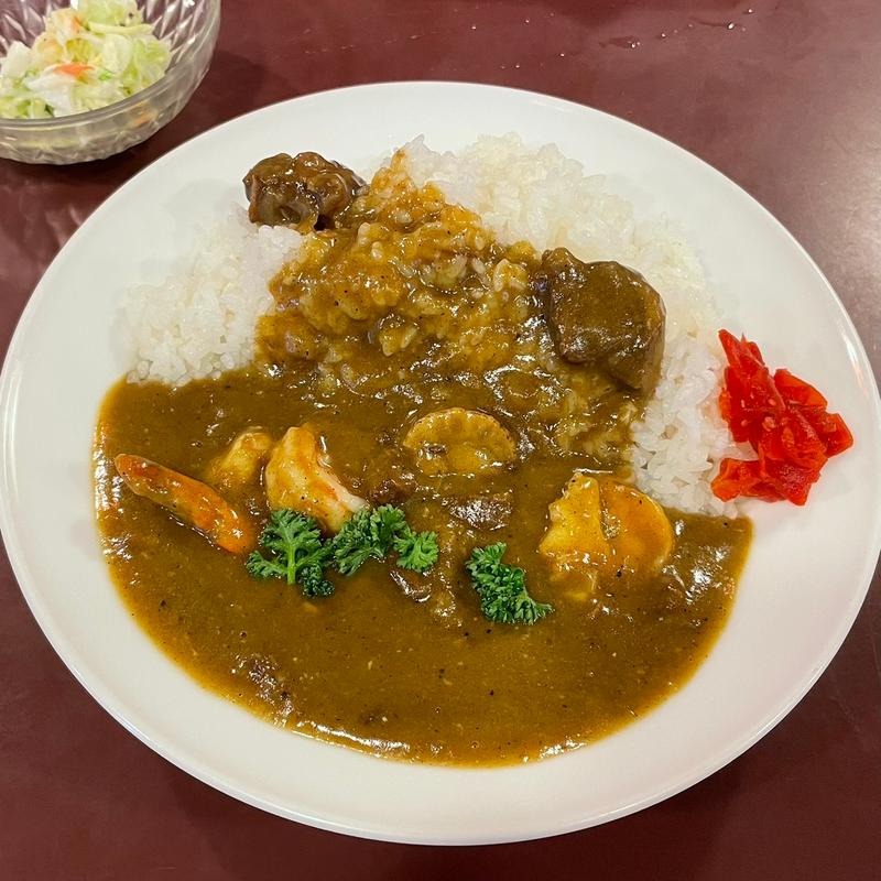 ビーフ・シーフード・カリー（辛口）(カリーすなっく・ベンガル)