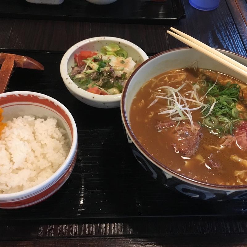 カレーうどんセット(百十)
