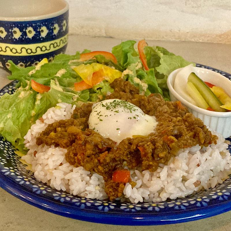 数量限定キーマカレー(友安製作所 Cafe & Bar 阿倍野)