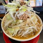 ド根性濃厚味噌＋野菜盛り(男のらぁめん神戸ちぇりー亭 三田１７６店)