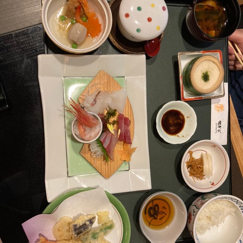 刺身定食(木曽路 用賀店)