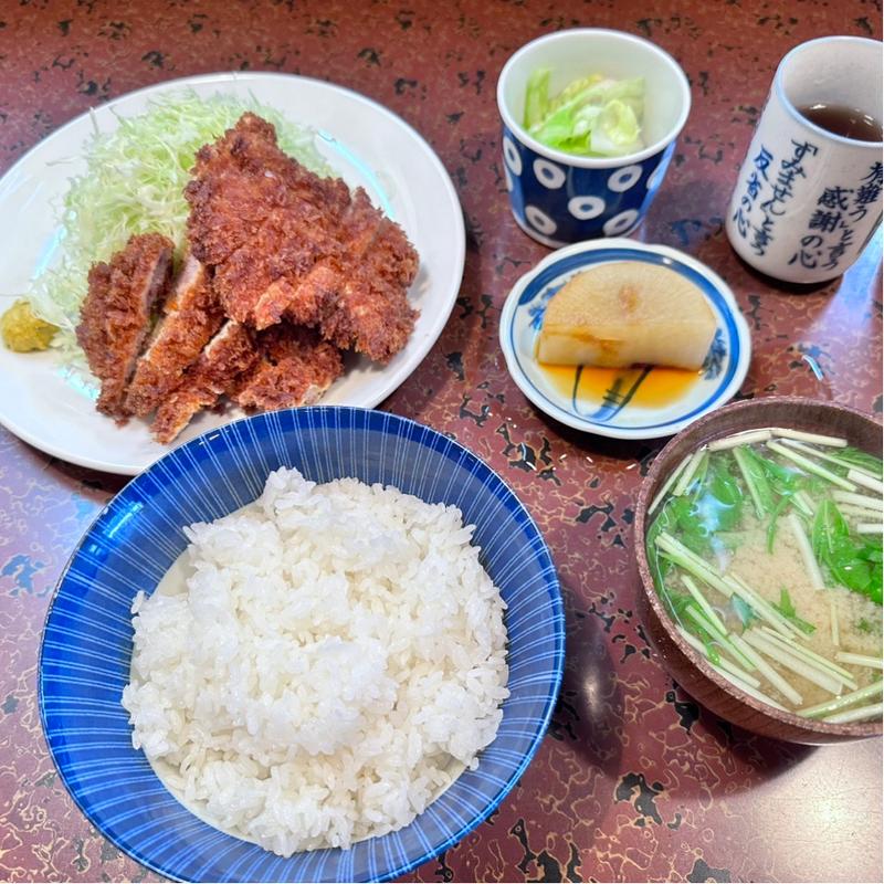 とん、チキン定食(とんかつかつはな)