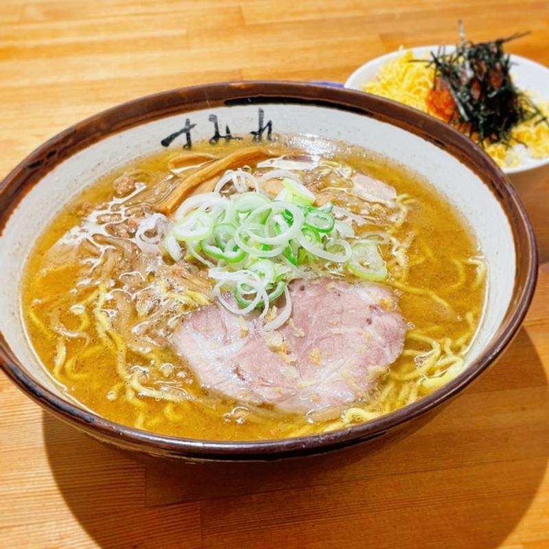 味噌ラーメン大盛り＋すみれご飯(すみれ 里塚店)