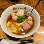 ポルチー二醤油らぁ麺(特製トッピング)(入鹿TOKYO)