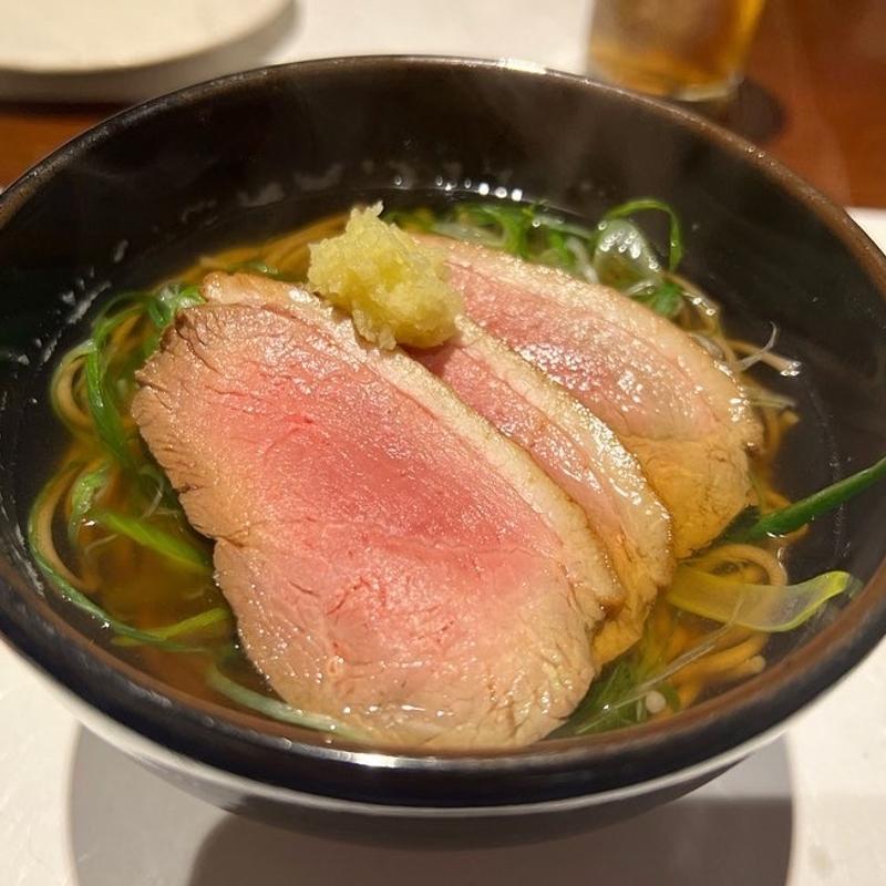 鴨そば(修学院 濱屋)