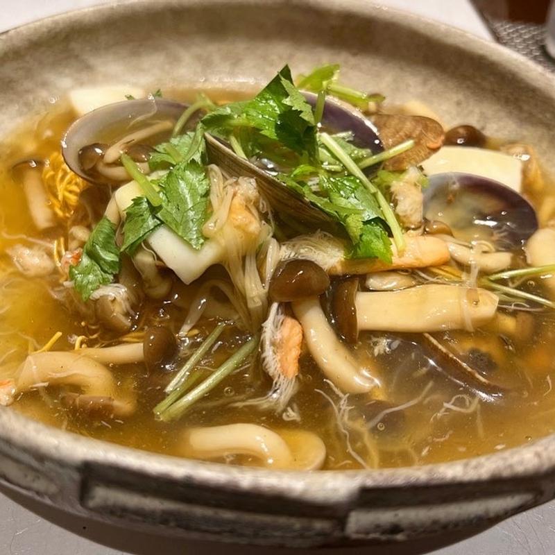 海鮮皿うどん(修学院 濱屋)