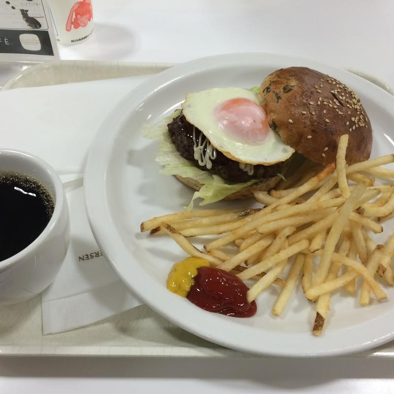 バーガーセット(小谷サービスエリア（上り線）スナックコーナー・フードコーナー )