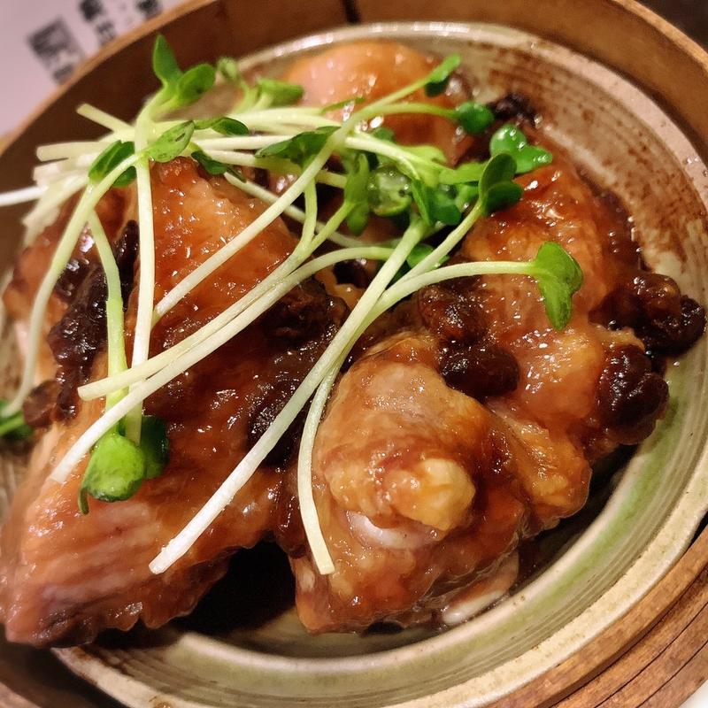 スペアリブの豆豉蒸し(中華菜食 直家)
