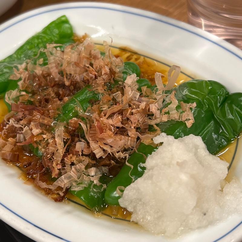 ピーマンポン酢(ウエスト 川端店(うどん))