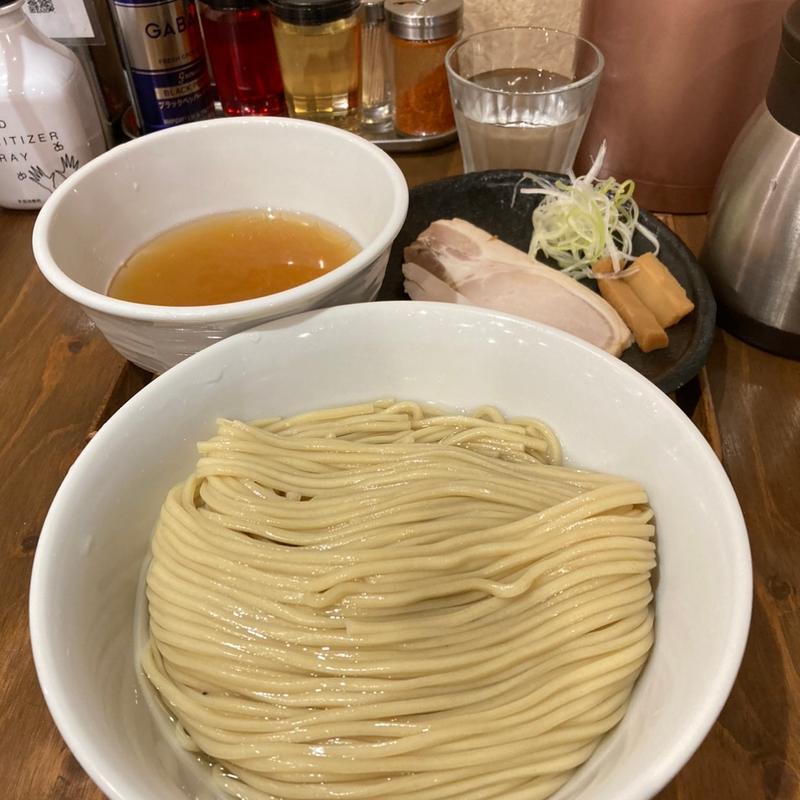 塩つけ麺 300g あさり油(麺屋鈴春)