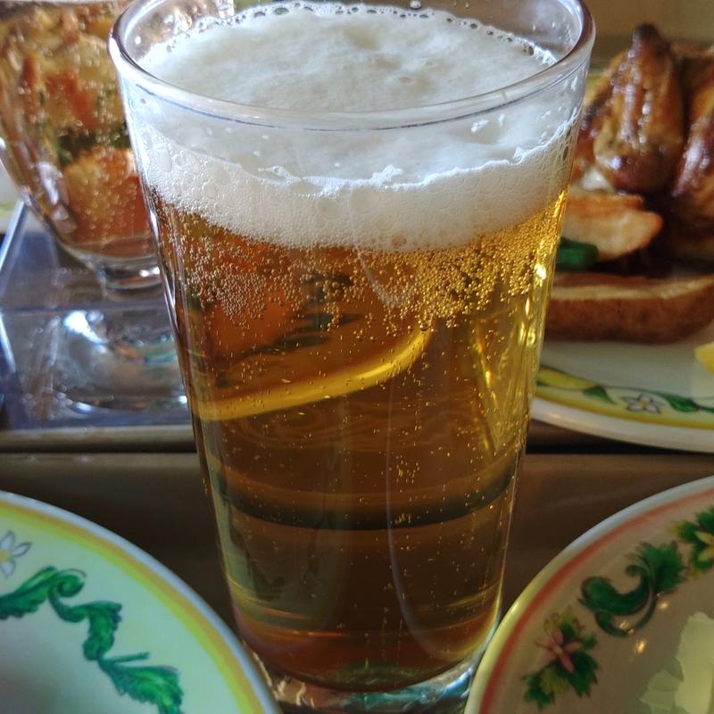 生ビール(カフェ・ポルトフィーノ)