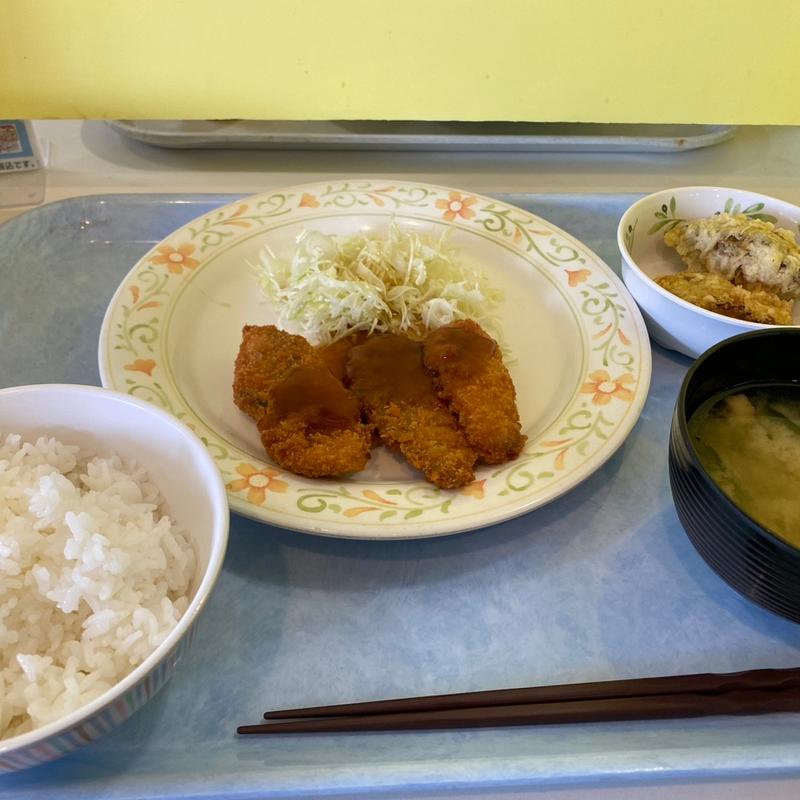 アジフライ定食(ビッグさんど)