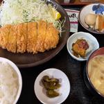 ローストンカツランチ(満寿や)