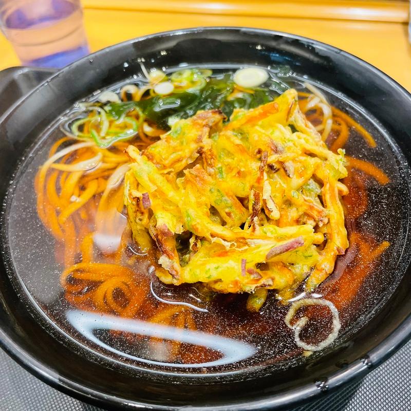 天ぷらそば(名代 富士そば しのばず店 )