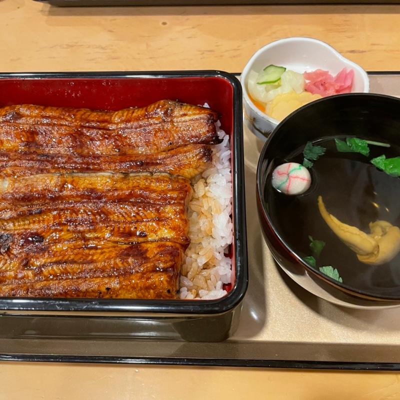 鰻重（肝吸、お新香付）特上 関東風(愛川 （あいかわ）)