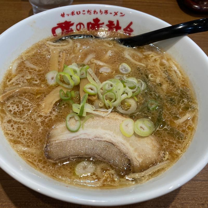 味噌ラーメン(味の時計台 帯広白樺店 （あじのとけいだい）)