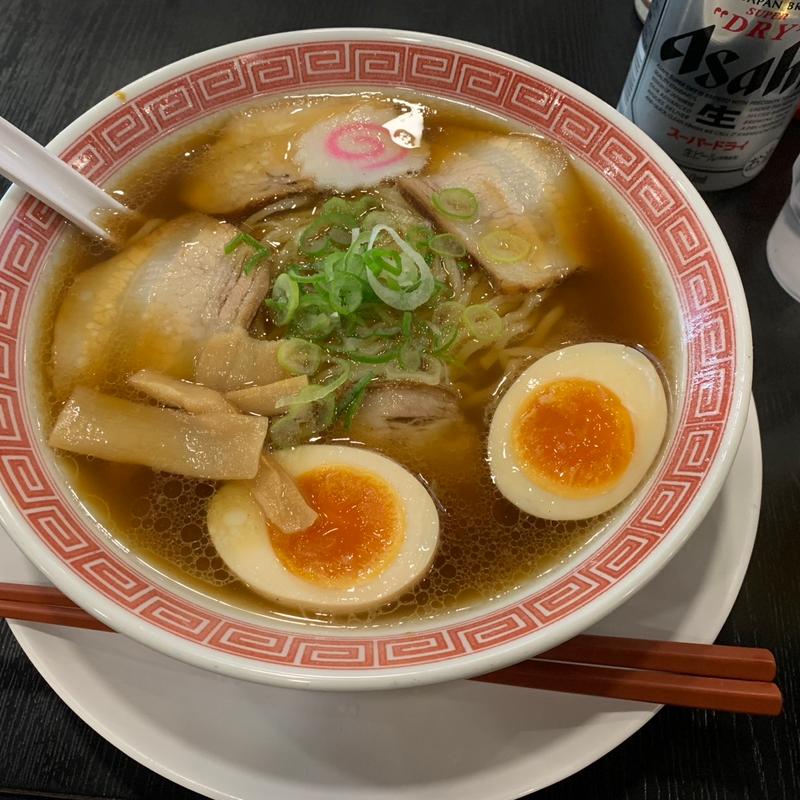 ラーメン並(幸楽苑 足立一ツ家店)
